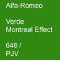 Preview: Alfa-Romeo, Verde Montreal Effect, 646 / PJV.